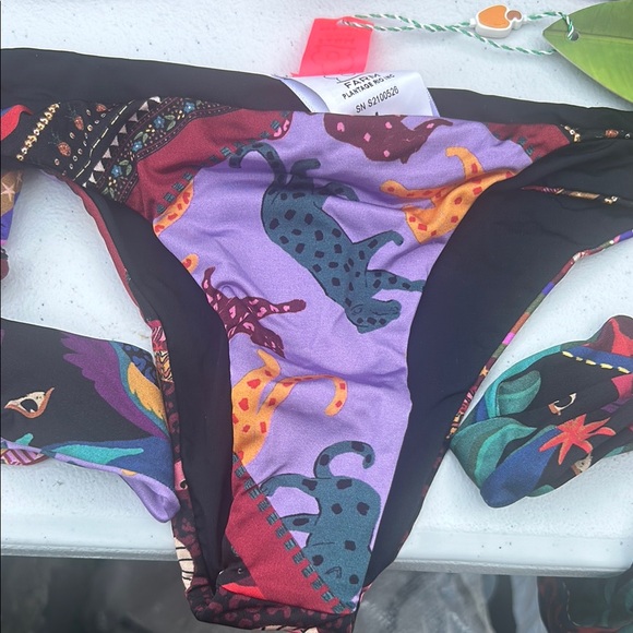 Farm Rio Colorful Patterned Bikini Set - Picture 3 of 5